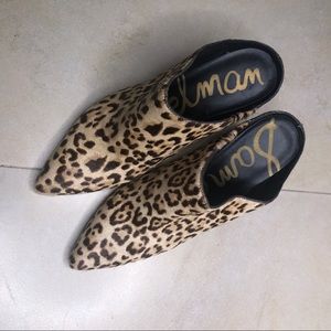 Sam Edelman Cheetah Mules
